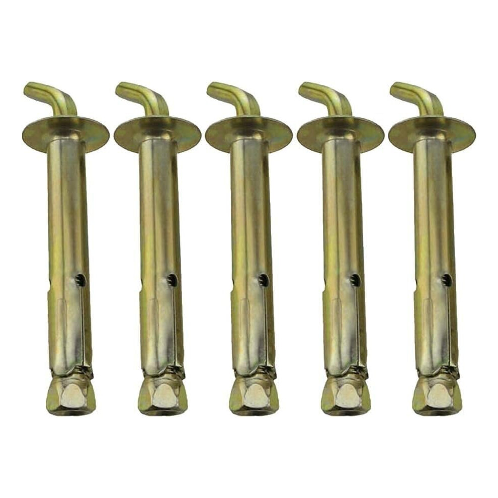 Expansion Screw Bolts,Anchor Bolt,Open Expansion Hookexpansion Bolts,M10100(120) / 5 Pcs 820064817013