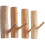 Rustic Wooden Wall Hooks for Coats, Tree Branch Style Adhesive Mounted Hooks, Suitable for Any Home Décor 2