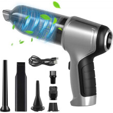(style1) Aspirateur main 3 en 1, mini aspirateur sans fil puissant portable 12 000