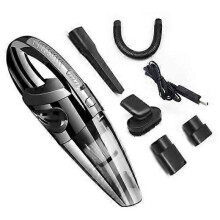 Aspirateur de voiture sans fil rechargeable  sec humide Accueil Handheld Aspirateur Noir