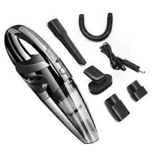 Aspirateur de voiture sans fil rechargeable  sec humide Accueil Handheld Aspirateur Noir