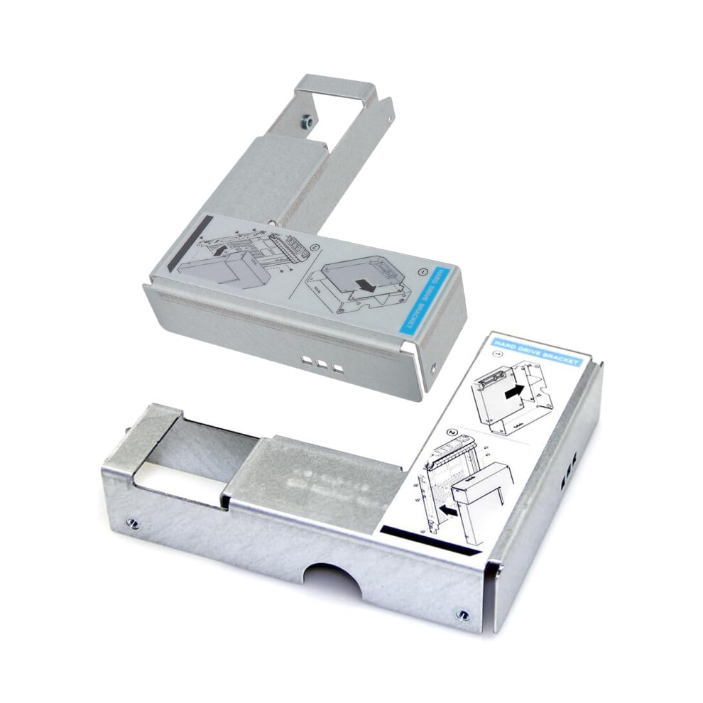 2Pcs Hard Drive Tray, 2.5In To 3.5In Ssd Adapter For Dell R710 R720 R730 R630 R610 Server 395291722091