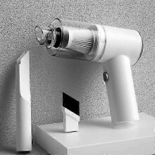 Aspirateur  Main sans Fil, 6000/9000Pa 120W Aspirateur de Voiture sans Fil avec Batterie Rechargeable 1800mAh, Lumire LED,Travail pour la , la Voiture