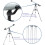 Space Astronomical Telescopes for Beginners 60mm  Refractor Spotting Scope with 3 Eyepieces 4