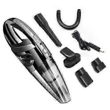 Aspirateur de voiture sans fil rechargeable  sec humide Accueil Handheld Aspirateur Noir_Featured Gift