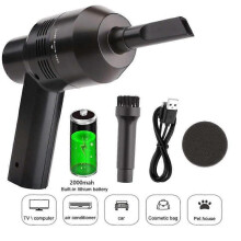 Dww-Mini Aspirateur sans Fil USB Rechargeable Aspirateur de Voiture sans Fil Portable pour Clavier Ordinateur Souris PC, Botes Satellite TV, DVD,Voitu