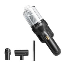 Mini aspirateur portable portatif de voiture, aspirateur rechargeable sans fil nettoie les cheveux, la salet