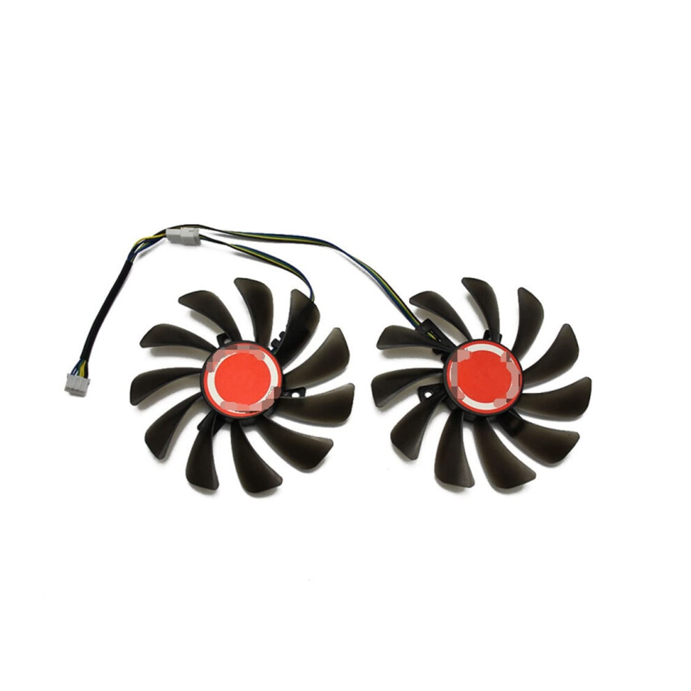 2Pcs/Set 95Mm Fdc10u12s9c Cf1010u12s Fit For Xfx Rx 580 590 Rx Vega 56 64 Double Edition Mining Graphics Card Cooling Fan 395291722879