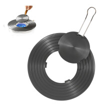 Heat conduction plate for gas stove, Multifunctional Gas Cooker Heat Tray, Aluminum Alloy with Removable Handle