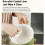 Electric Ramen Pot,NonStick Hot Pot with Handle,Adjustable Temperature Cooker 5