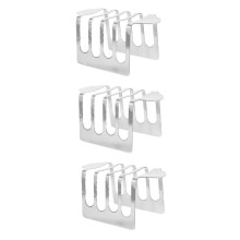 Pcs Stainless Steel Bread Rack for Kitchen Easy to Clean Sliced Bread Holder Tableware