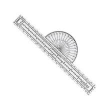 Aviation Navigation Plotter, Premier Fixed Plotter with Waccharts, Flight Planning Tools for Pilots - JZ