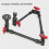 Adjustable Camera Arm, 31in Articulating Mount Two Thread Holes 360 Degree Rotation 5