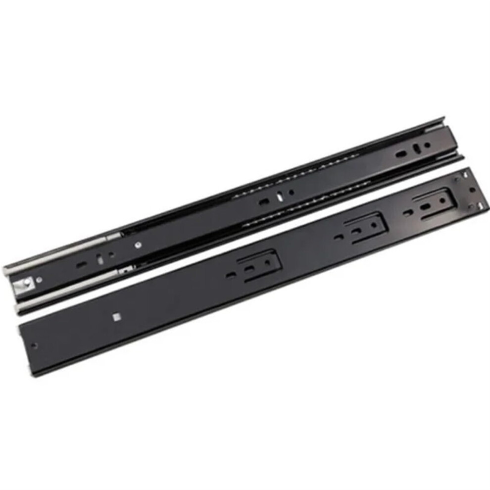 Full Extension Telescopic Slide Drawer Slides Drawer Slides Drawer Track (1 Pair) 395291726396