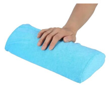 Hand Rest Pillow Cushion Washable Nail Hand Pillow Sponge Holder Arm Rest Nail Small Manicure Tool (Color : Blue, Size : 11.81 5.12in)