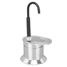 Single Tube Moka Pot, 1 Cup 50 Ml Moka Pot, Aluminum Alloy Is Easy to Operate