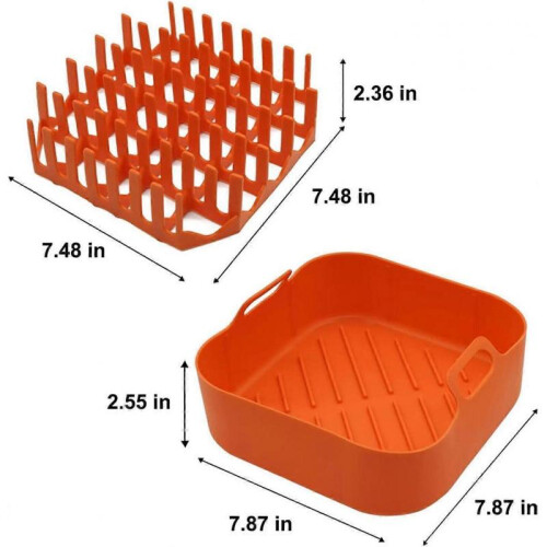 NonStick Microwave Bacon Tray for Sausages, Pizza Roll Cooking 2