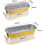 Disposable Aluminum Foil Tin Can Baking Moulds Foil Bowls Multipurpose Rectangular Packaging Box 5