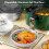 50 Pcs Disposable Foil Pans for Air Fryer Baking Cooking Storage Baking Cake Baking 4