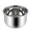 Stainless steel inner pot for rice cookers, easytoclean, silver, one size 1