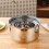 Stainless steel inner pot for rice cookers, easytoclean, silver, one size 5