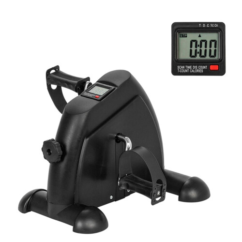 Home Use Hands and Feet Trainer Mini Exercise Bike White  Black