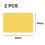 (Yellow) Heat-Resistant Silicone Countertop Protector Mat, Non-Slip Large Kitchen Counter Desk Table Pad 2