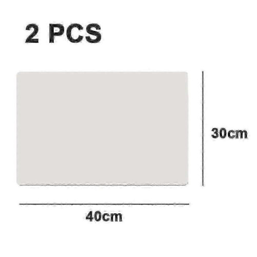 (Beige) Heat-Resistant Silicone Countertop Protector Mat, Non-Slip Large Kitchen Counter Desk Table Pad 1