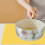 (Yellow) Heat-Resistant Silicone Countertop Protector Mat, Non-Slip Large Kitchen Counter Desk Table Pad 4