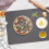 (Grey) Heat-Resistant Silicone Countertop Protector Mat, Non-Slip Large Kitchen Counter Desk Table Pad 5