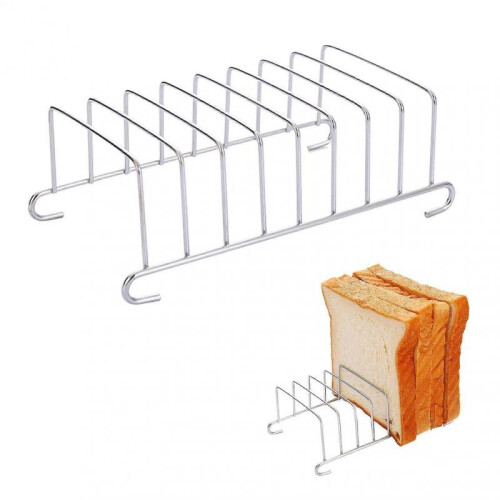 Stainless Steel Toast Rack, Stackable Cooling Rack for Hot Air Fryer, 2 Pieces