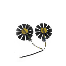 yaoqijie 87MM GTX1060 GTX1070 RX480 Cooler Fan Compatible with ASUS Graphics Card
