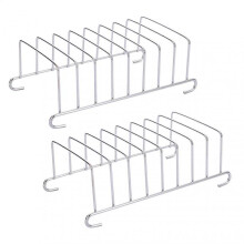Stainless Steel Toast Rack, 8 Slice Grid Holder, Air Fryer Accessories