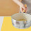 Heat-Resistant Silicone Mat for Counters, Non-Slip Large Desk Protector Pad, Yellow Kitchen Countertop Saver 3