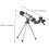 1 Set Telescope Lapel Watch Camera Belt 90x Refractor Silver Abs Acrylic 3