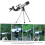 1 Set Telescope Lapel Watch Camera Belt 90x Refractor Silver Abs Acrylic 4