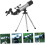 1 Set Telescope Lapel Watch Camera Belt 90x Refractor Silver Abs Acrylic 5