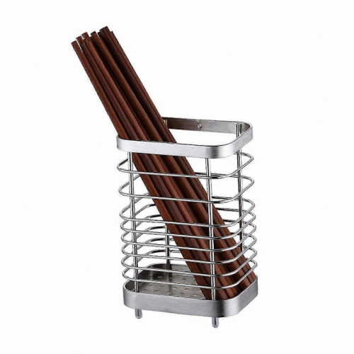(E) Countertop Utensil Organizer with Drain Feature for Kitchen Sink Area 2