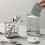 (A) Countertop Utensil Organizer with Drain Feature for Kitchen Sink Area 3