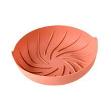 Hot Air Fryer Liner, NonStick Air Fryer Basket, Versatile Oven Baking Tray, Red, 1 L Red