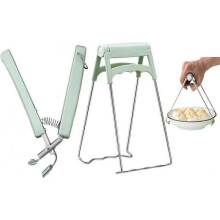 2 Pack Kitchen Hot Plate Gripper, Stainless Steel Bowl Clip, Kitchen Tongs Bowl Dish Pan Clips TongsAnti-Hot Bowl Dish Clip - Avoid Scalding Kitchenwa