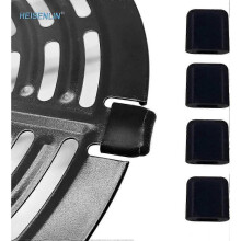 Air Fryer Rubber Bumpers, Premium Rubber Feet, Silicone Pieces, Rubber Anti-scratch Protective Covers for Air Fryer Grill Pan Plate tray
