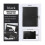 A4 Leather Folder Multifunctional Business Contract Folder with Notes Business Stationery Folder Black - JA 2