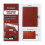 A4 Leather Folder Multifunctional Business Contract Folder with Notes Business Stationery Folder Black - JA 3