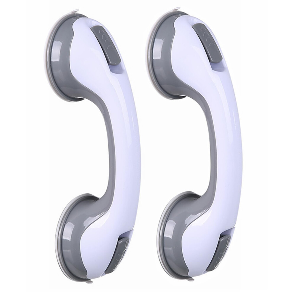 2 Pack Grab Bars for Bathtubs and Showers Suction Cup Grab Bar, for Seniors