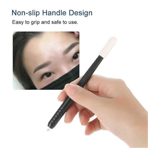 Disposable Microblading Pen Manual Eyebrow Pencil Semi Permanent Embroidery Pen 9F 2