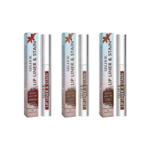 (3colors) Peel Off Lip Liner Stain, Long Lasting Lip Liner Tattoo Stain Transfer-Proof High Pigmented Color Lip Tint