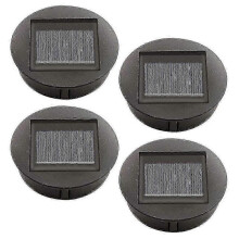 4 Pieces Replacement Solar Lights with Led Bulbs, Solar Top Lights Replacement, Led Solar Panel Lant - JV
