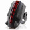Bike Tail Light Beam Safety Warning Red 2 Laser+5 Led Cycling Warning Light - JA 20
