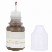 Microblading Pigment Ink Semi Permanent Eyebrow Lips Eye Line Color Dark Brown & Grey(Eyebrow)